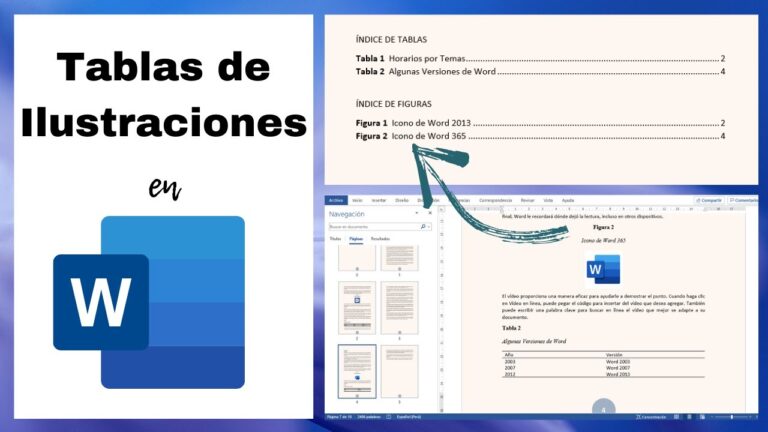 Tabla De Ilustraciones En Word: 5 Pasos Para Crearla De Forma Fácil Y ...